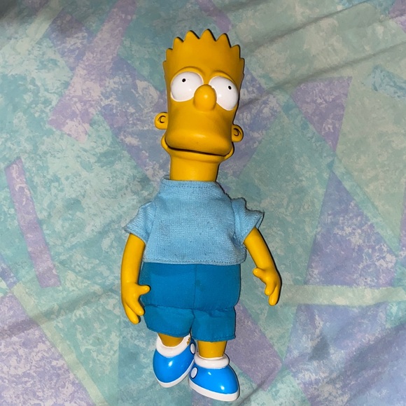 10.5” 1990 FOX Bart Simpson Character Figure Doll - Picture 1 of 5